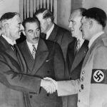 мюнхенско споразумение 1938 чембърлейн хитлер