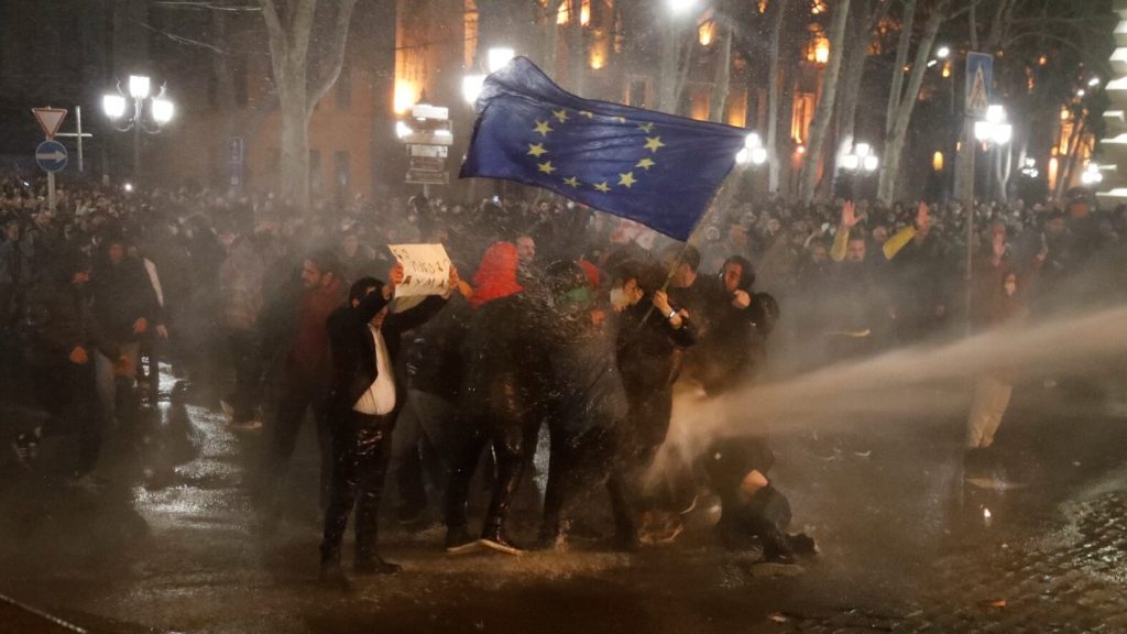 протести грузия тбилиси