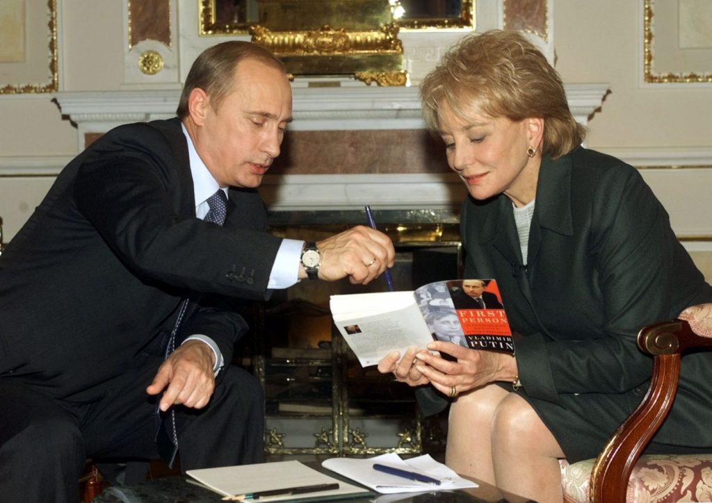 Барбара Уолтърс Владимир Путин