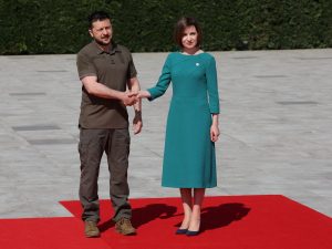 володимир зеленски мая санду европейска политическа общност