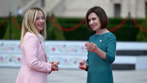 Джорджа Мелони Мая Санду