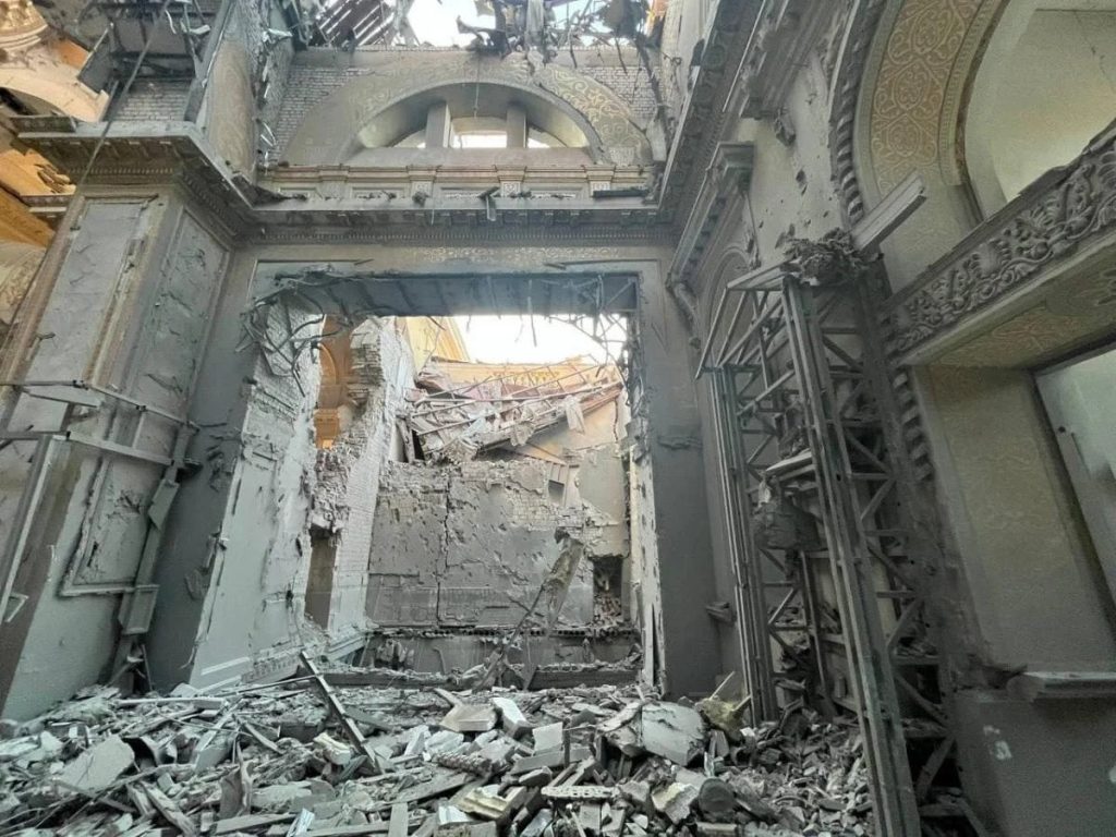 одеса ракетен удар ракетна атака Спасо-Преображенската катедрала