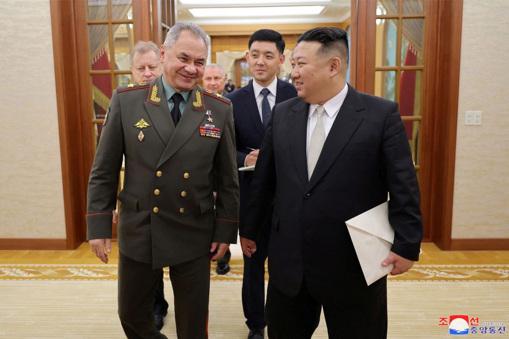 Ким Чен Ун Сергей Шойгу