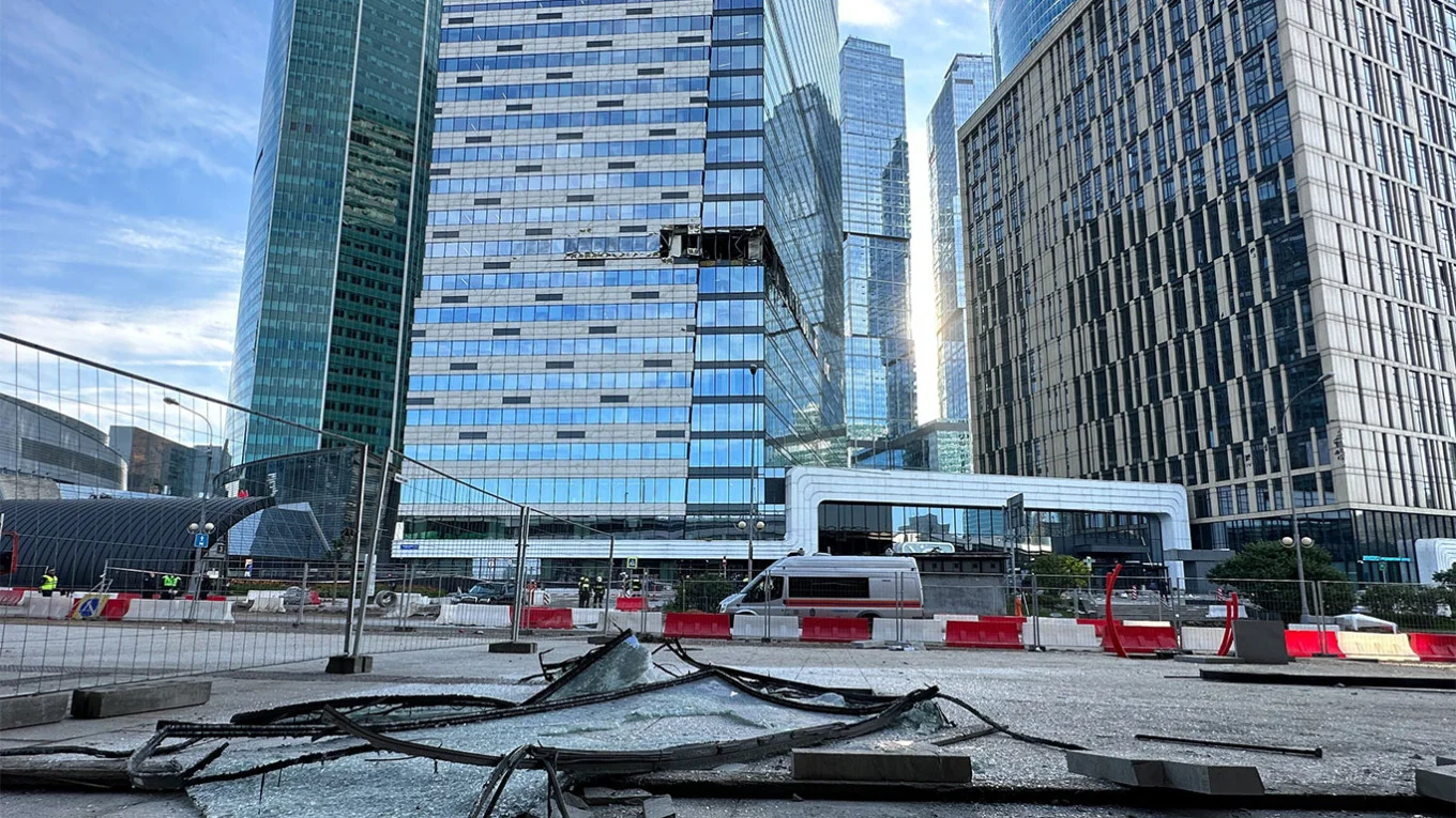 атака дронове москва