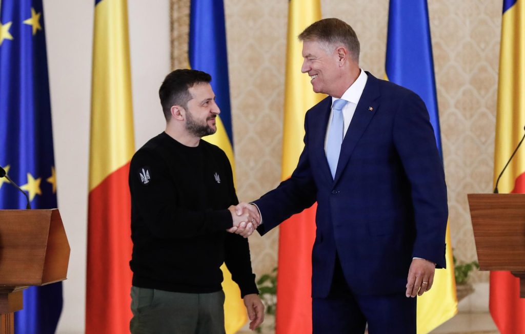 клаус йоханис володимир зеленски румъния украйна