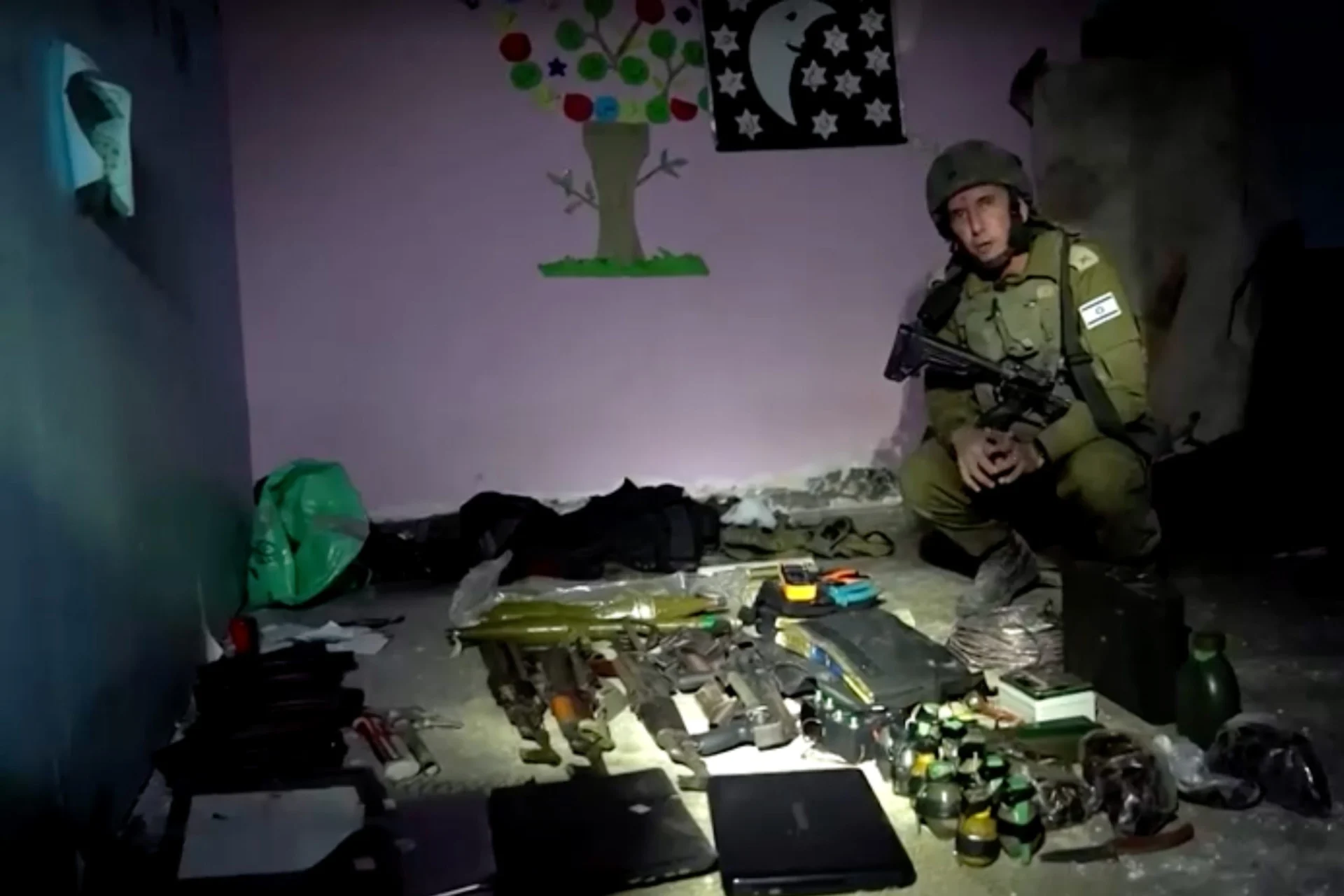 детска болница газа оръжие израелски военни