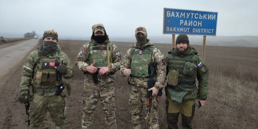 бахмут руски сили военни войници