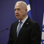 йоав галант военен министър израел