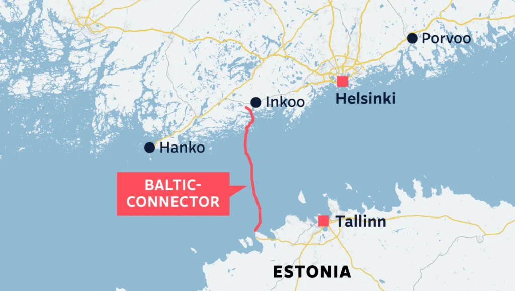 Балтикконектор Balticconnector газопровод финландия естония балтийски газопровод