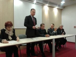 Заместник-министърът бе специален гост на подписването на Браншовия колективен трудов договор на 16. 04. /БКТД/