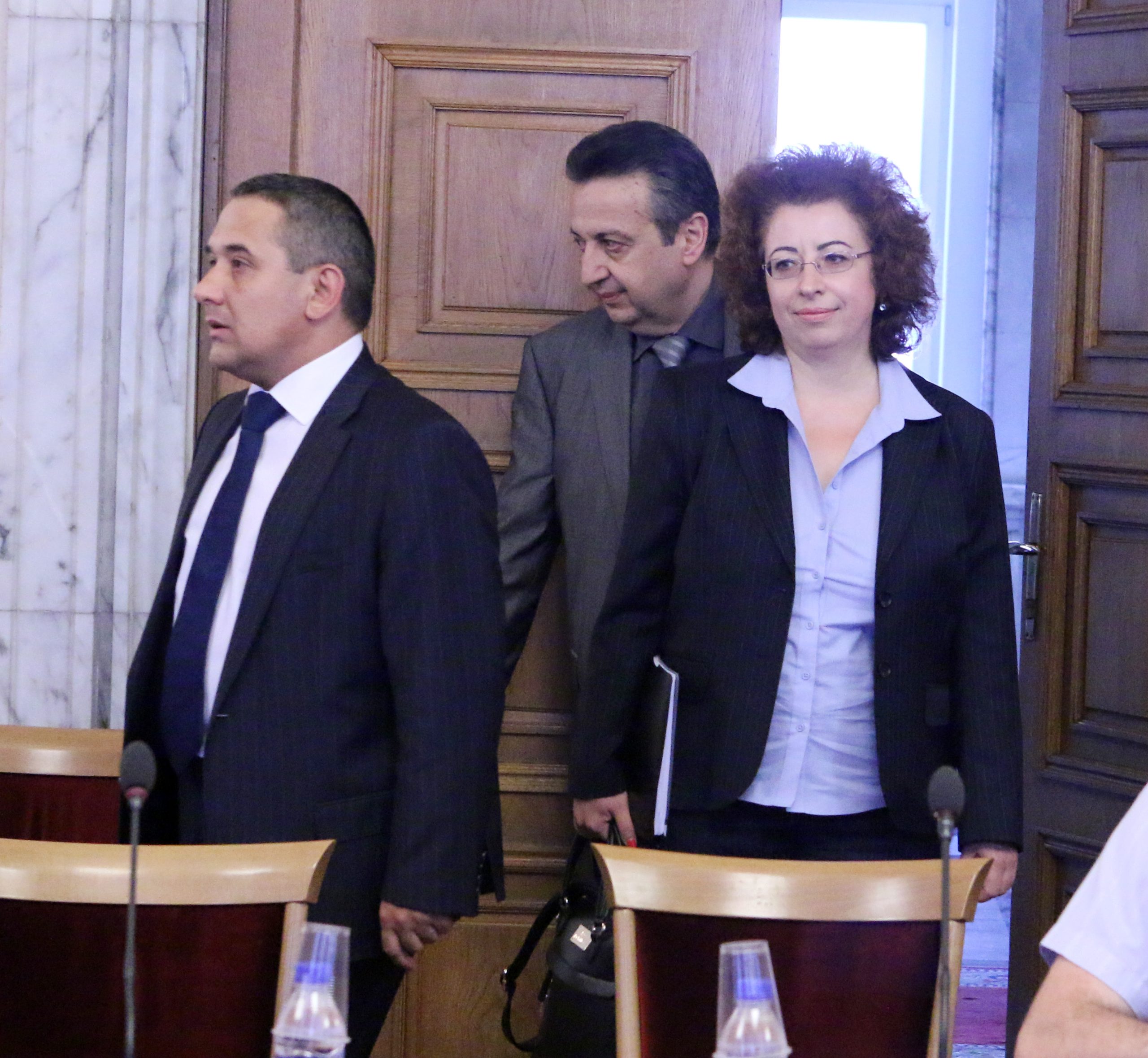Парламент Комисия по бюджет и финанси Изслушване на кандидатите за подуправители на БНБ Нина Стоянова Димитър Костов Калин Христов