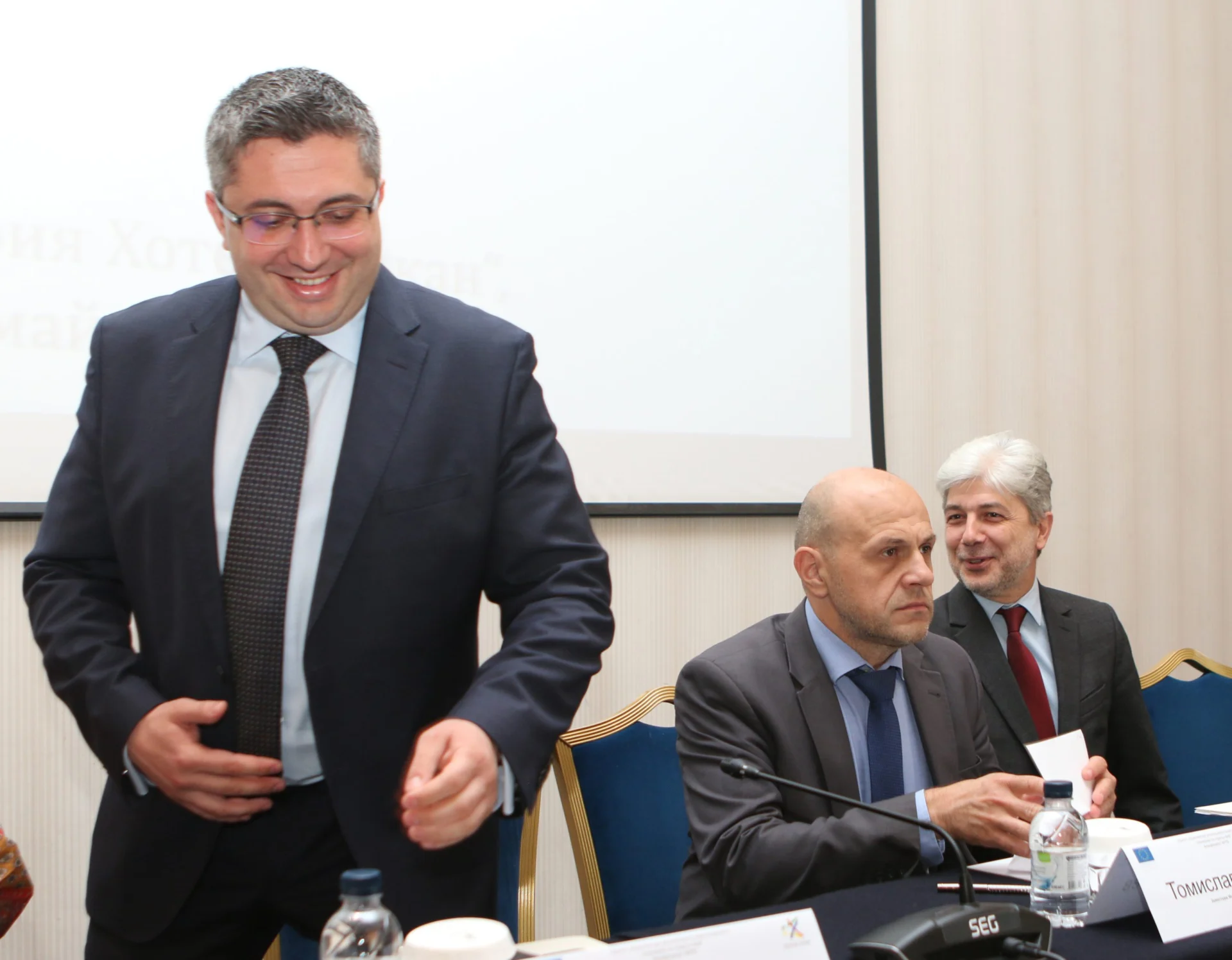 хотел Балкан  дискусионен форум „Новите инвестиции във ВиК инфраструктура“ Николай Нанков