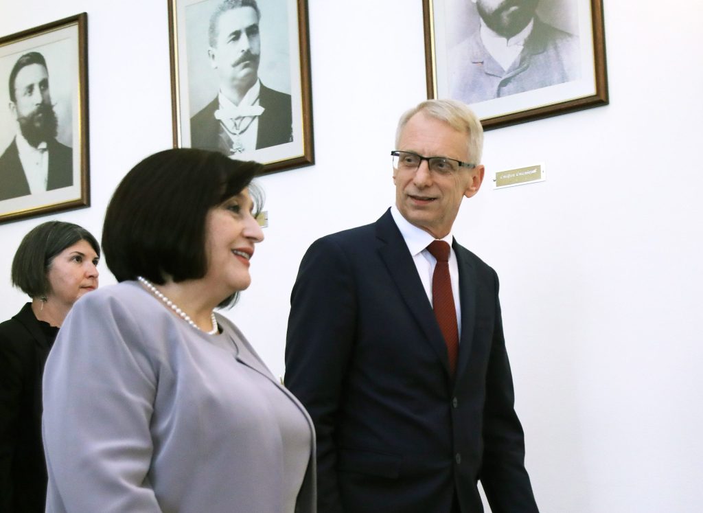 Николай Денков и Сахиба Гафарова