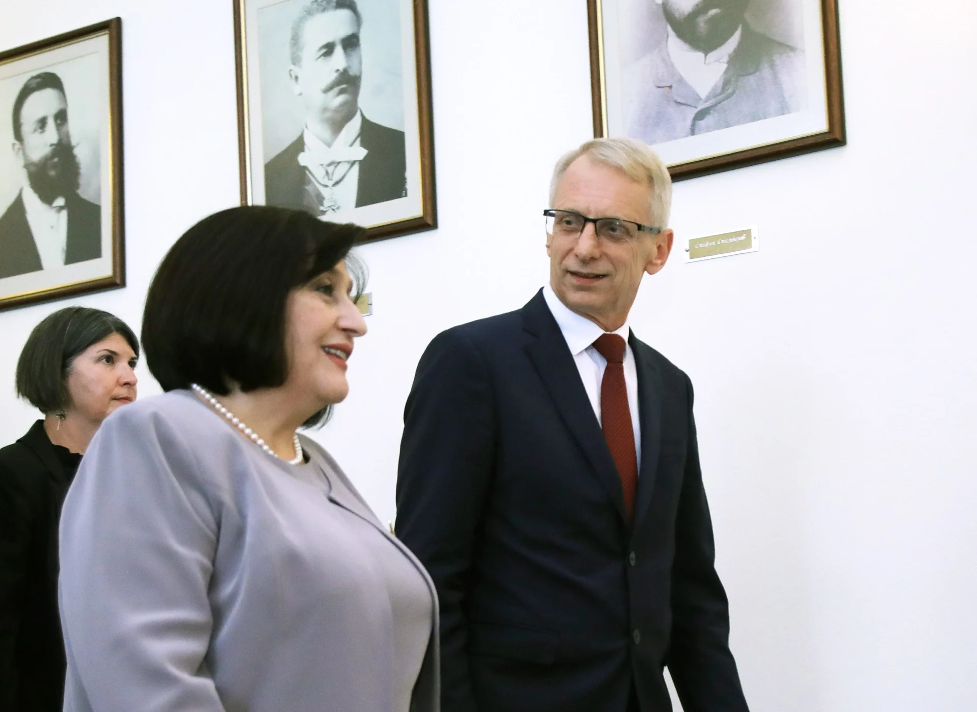 Николай Денков и Сахиба Гафарова