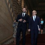 Николай Денков и Виргиниюс Синкявичюс
