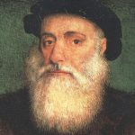 през 1497 г. известният мореплавател Вашку да Гама достига нос Добра надежда и открива морския път до Индия.