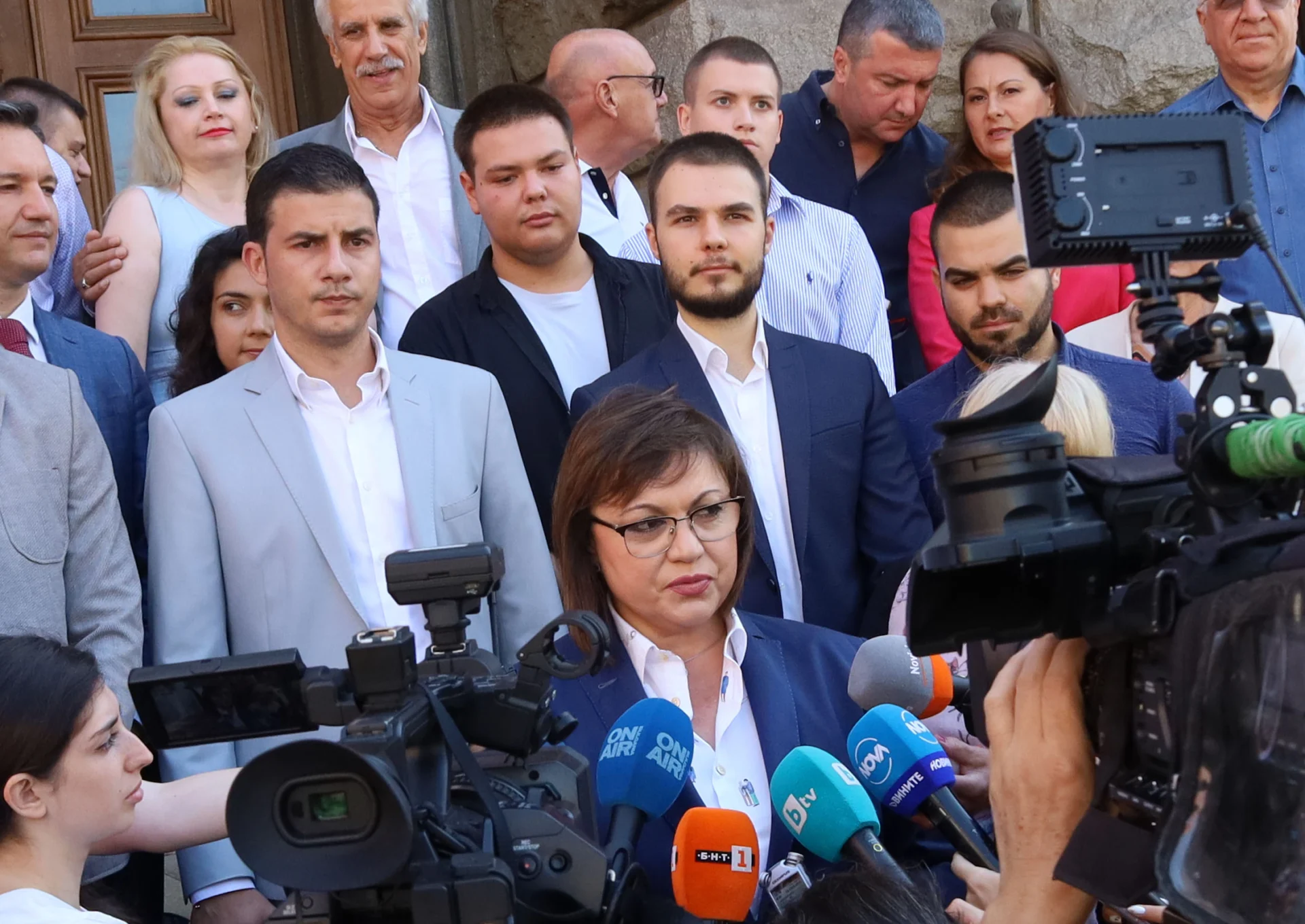 Подаване на документи за изборите в ЦИК БСП