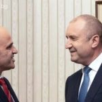 президентът Румен Радев и министър-председателят на Република Северна Македония Димитър Ковачевски