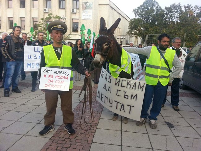 Протест Александър Методиев
