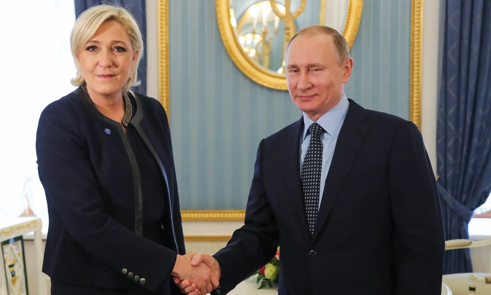 путин льо пен
