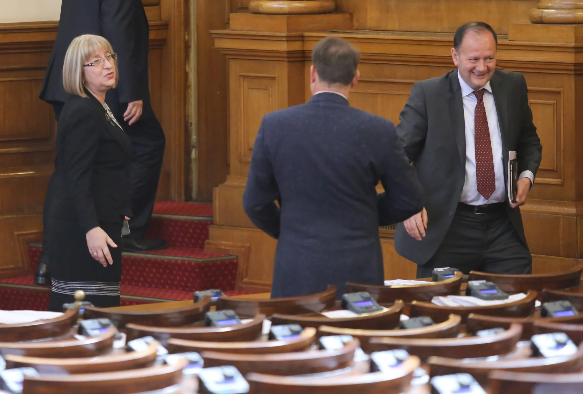 Парламент Цецка Цачева председател на Парламента Михаил Миков БСП