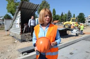 Йорданка Фандъкова инспектира метрото на Оввча Купел и бул. Линкълн...