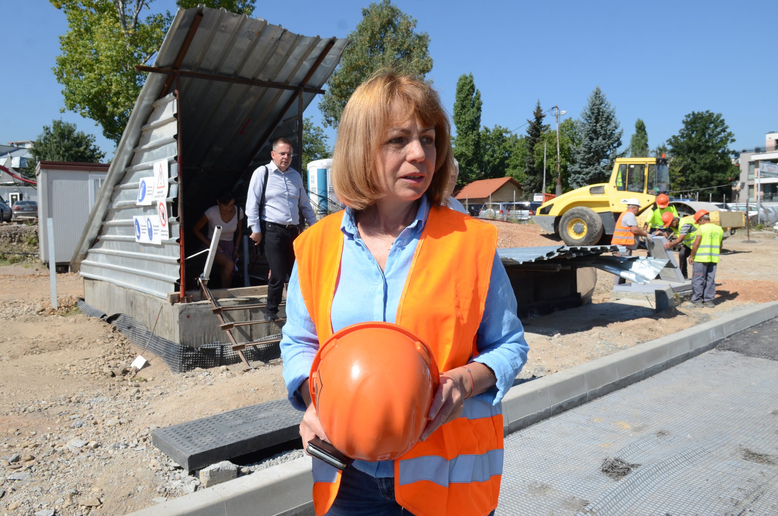 Йорданка Фандъкова инспектира метрото на Оввча Купел и бул. Линкълн...