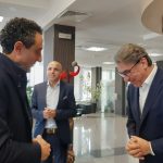 Министър на иновациите и растежа Даниел Лорер  среща с Максим Митков и Щефан Пиерер - ръководителите на новоучреденото българо-австрийско дружество "Пиерер & Макском Мобилити“ ООД електрически велосипеди