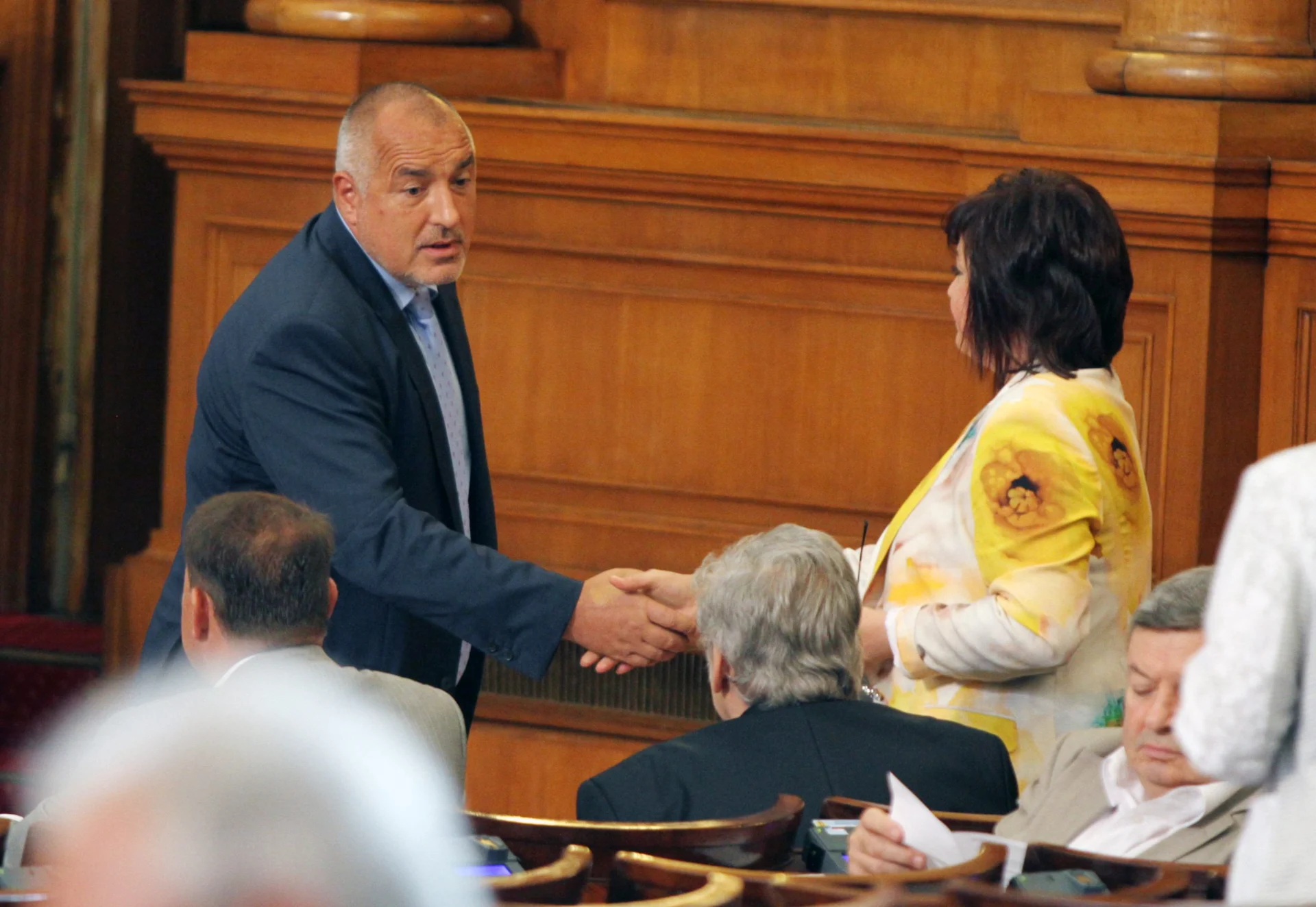 Парламент Блицконтрол Бойко Борисов Корнелия Нинова