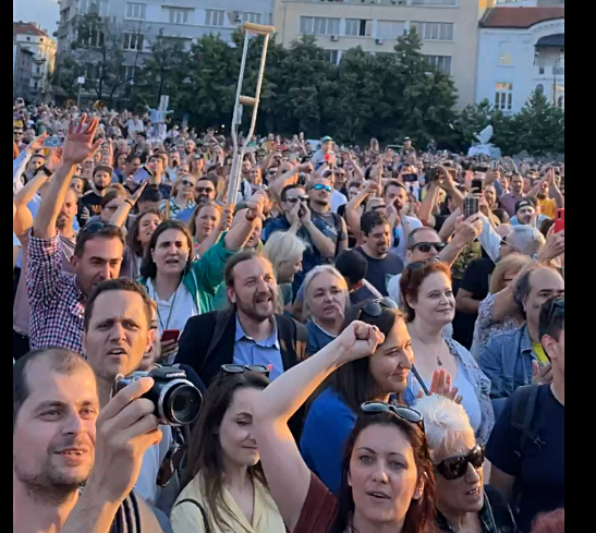 Протест в подкрепа на Никола |Минчев