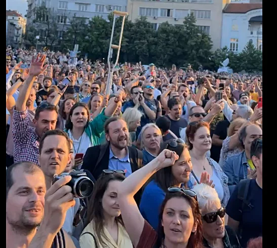 Протест в подкрепа на Никола |Минчев