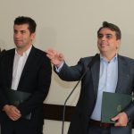 Министерство на финансите Министърът на финансите Асен Василев и министърът на икономиката Кирил Петков