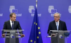 туск юнкер лидери ес