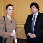 Кръгла маса на тема: "Капиталовият пазар в България - накъде след кризата?"Анна Михайлова - зам. мин. на финанситеПетър Чобанов - председател на КФН