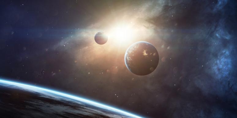 Меркурий и Луната