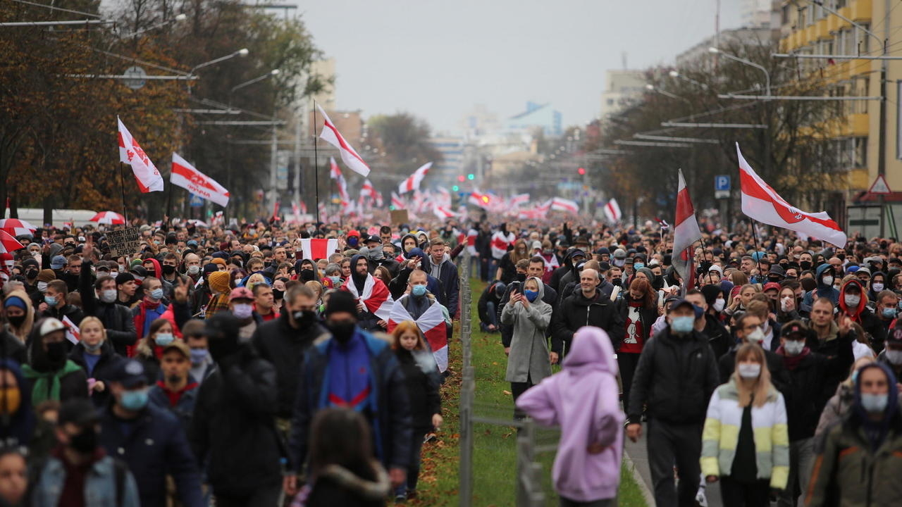 беларус стачка протести