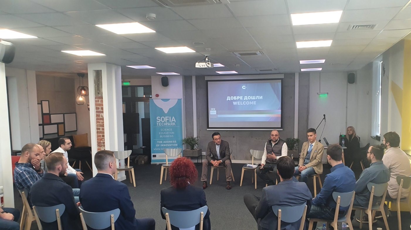 министърът на иновациите и растежа Даниел Лорер се срещна в София Тех Парк с представители на повече от 20 иновативни