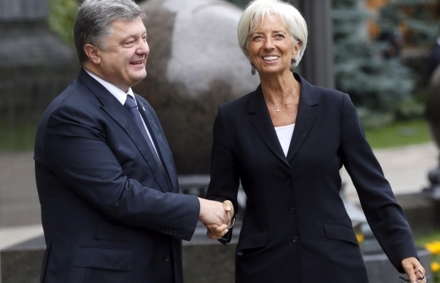 лагард порошенко