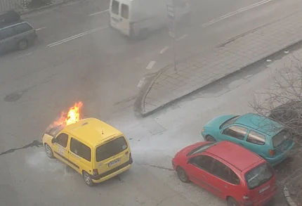 горящо такси