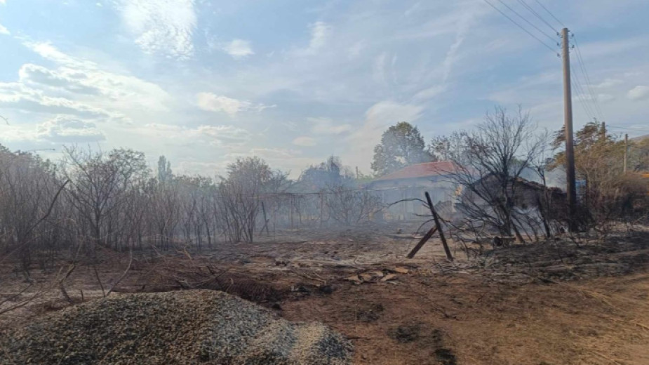 село Дълбоки, пожар
