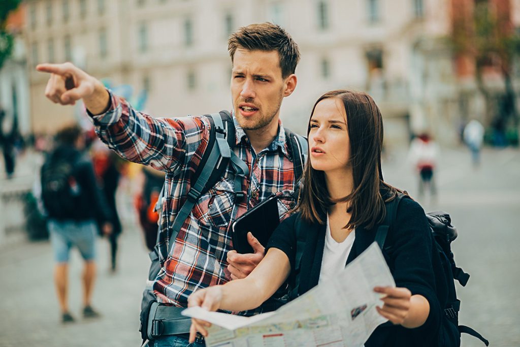  туристите, напредък 