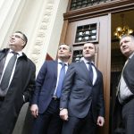 КТБ Корпоративна търговска банка временни синдици Лазар Илиев - синдик КТБ Радослав Миленков - Фонд за гарантиране на влоговете Владислав Горанов Георги Костов - главен секретар на МВР Росен Ангелчев - синдик КТБ