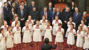 Народно събрание - председателят на парламента Цецка Цачева откри експозицията „Безсмъртието на българския дух”. Експозицията е по повод 143 години от обесването на Васил Левски и отбелязването през тази година на 140 години от Априлското въстание и от гибелта на Христо Ботев.