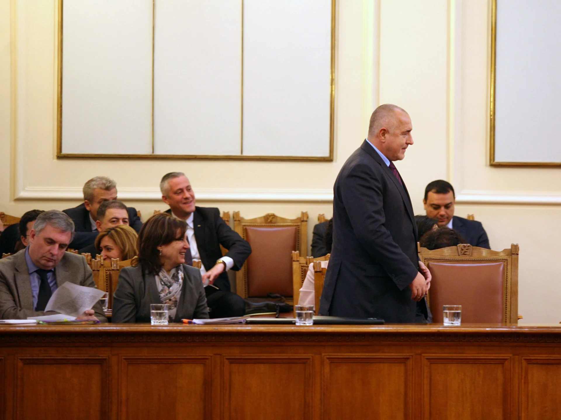 Парламент Първо четене бюджет 2015 Бойко Борисов