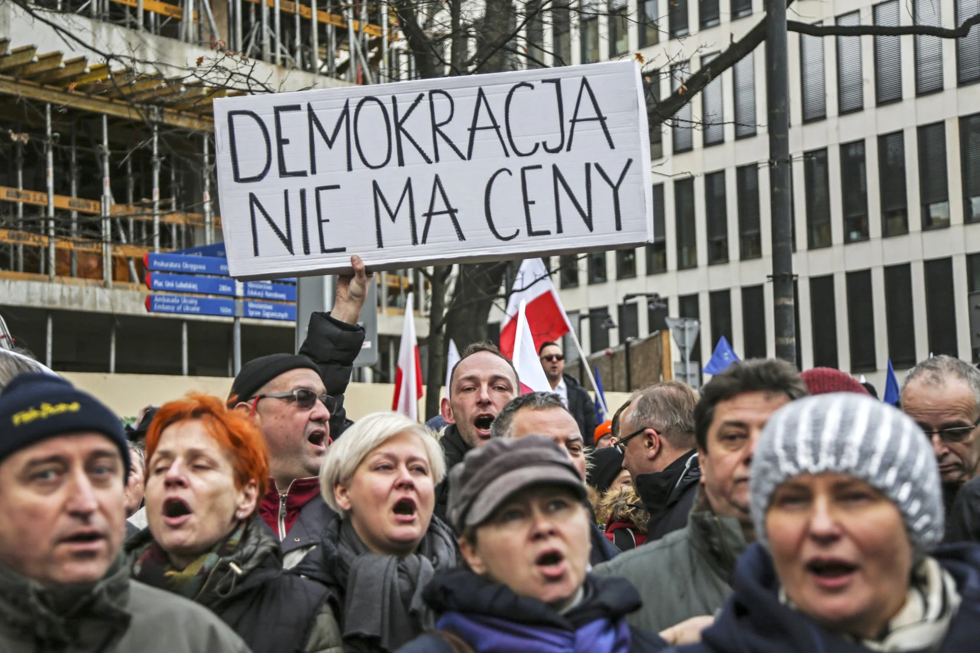 полша протест