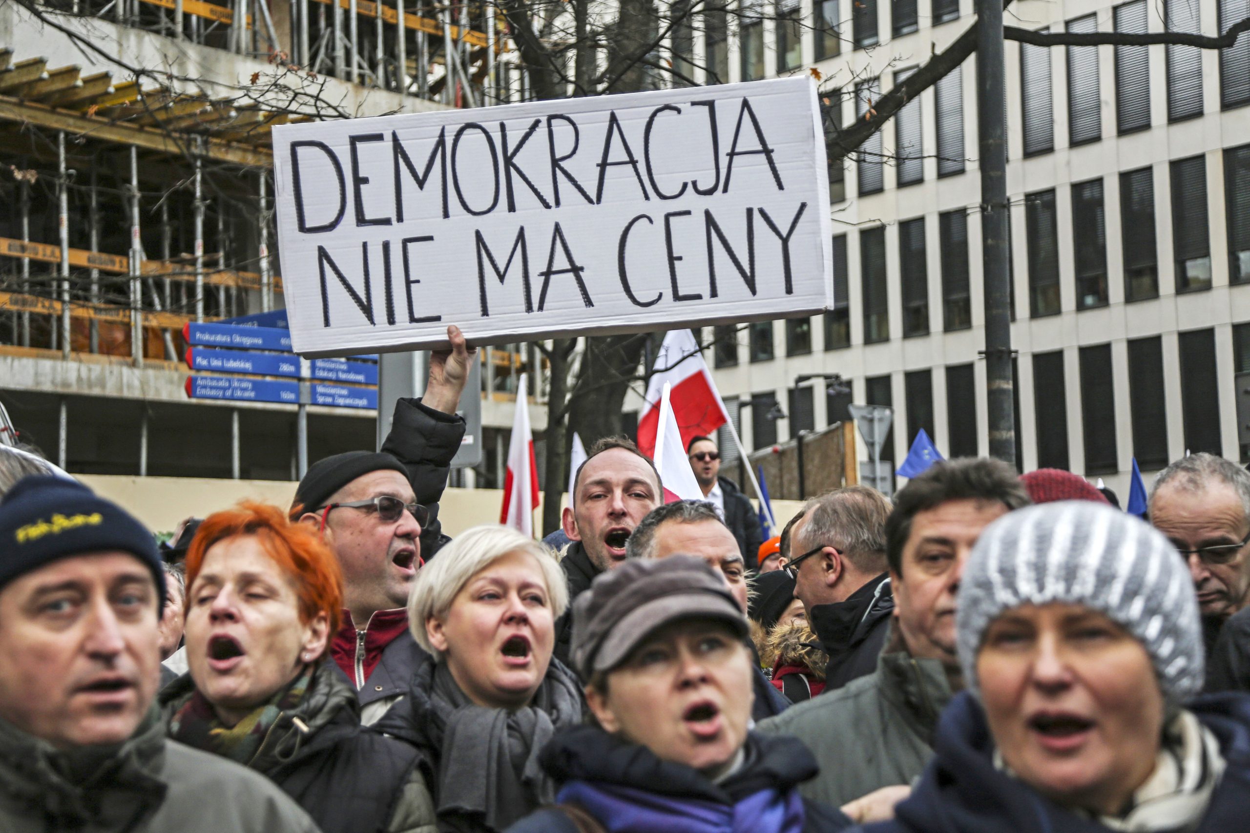 полша протест