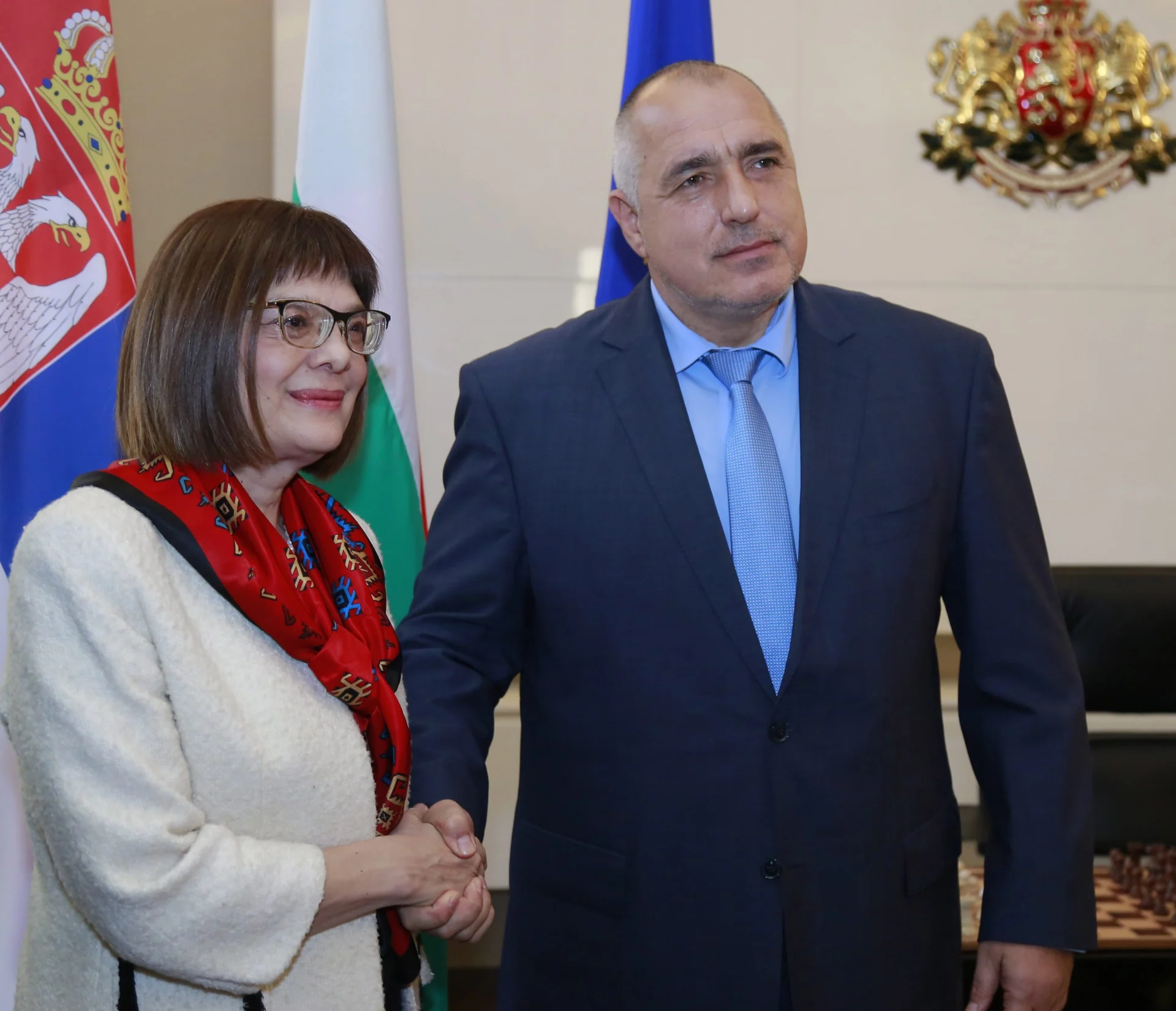 Бойко Борисов председателя на Парламента на Република Сърбия Мая Гойкович