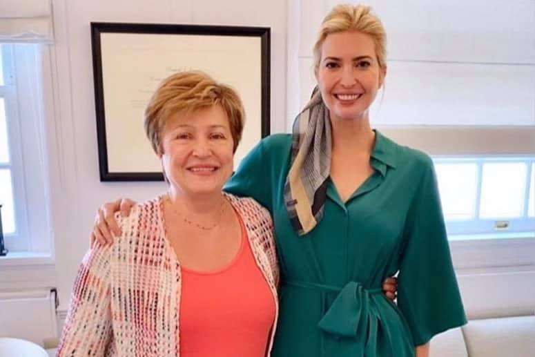 Кристалина Георгиева и Иванка Тръмп
