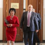 Брифинг КТБ Съдебна палата Румяна Арнаудова прокурор Иван Гешев