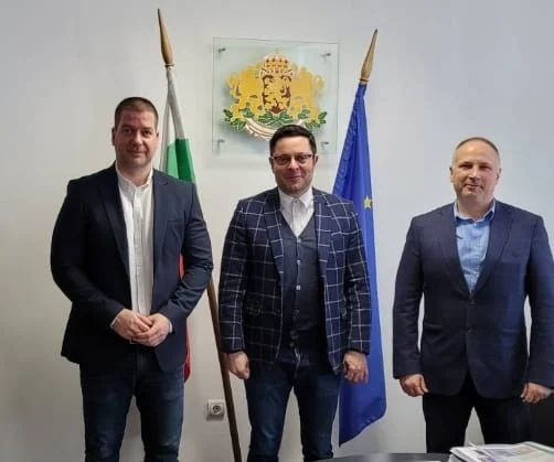Посещение на министъра на иновациите и растежа Александър Пулев в Стара Загора